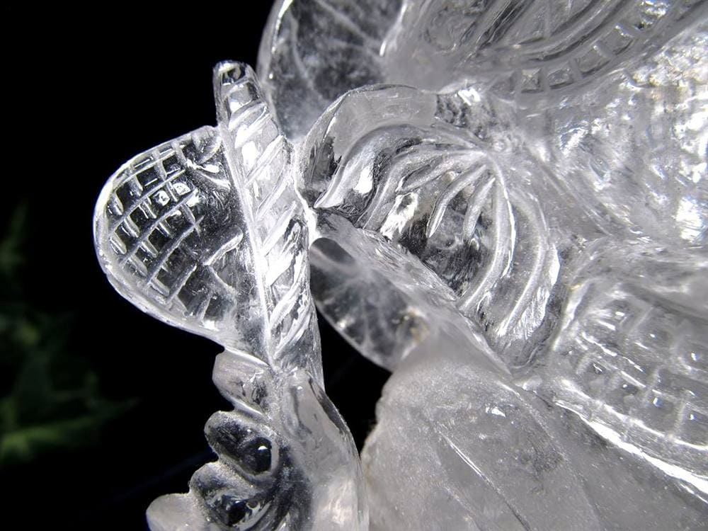 ガネーシャ 夢を叶える象 マニカラン水晶 ヒマラヤ水晶 天然石ガネーシャ