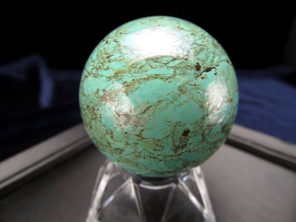 ターコイズ トルコ石 丸玉 12月誕生石 ターコイズブルー