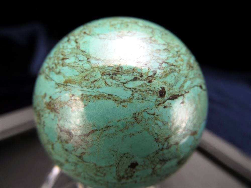 ターコイズ トルコ石 丸玉 12月誕生石 ターコイズブルー
