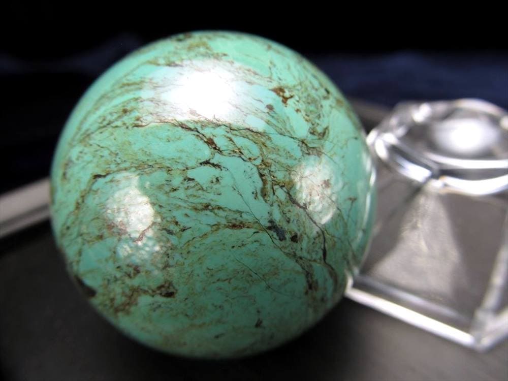 ターコイズ トルコ石 丸玉 12月誕生石 ターコイズブルー