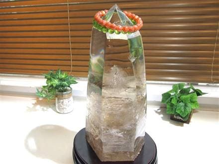 水晶 ポイント 置物 原石 クリスタル