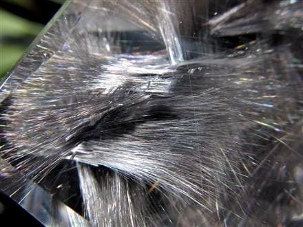 プラチナルチルクォーツ タンブル ルチルクォーツ 天然石 パワーストーン