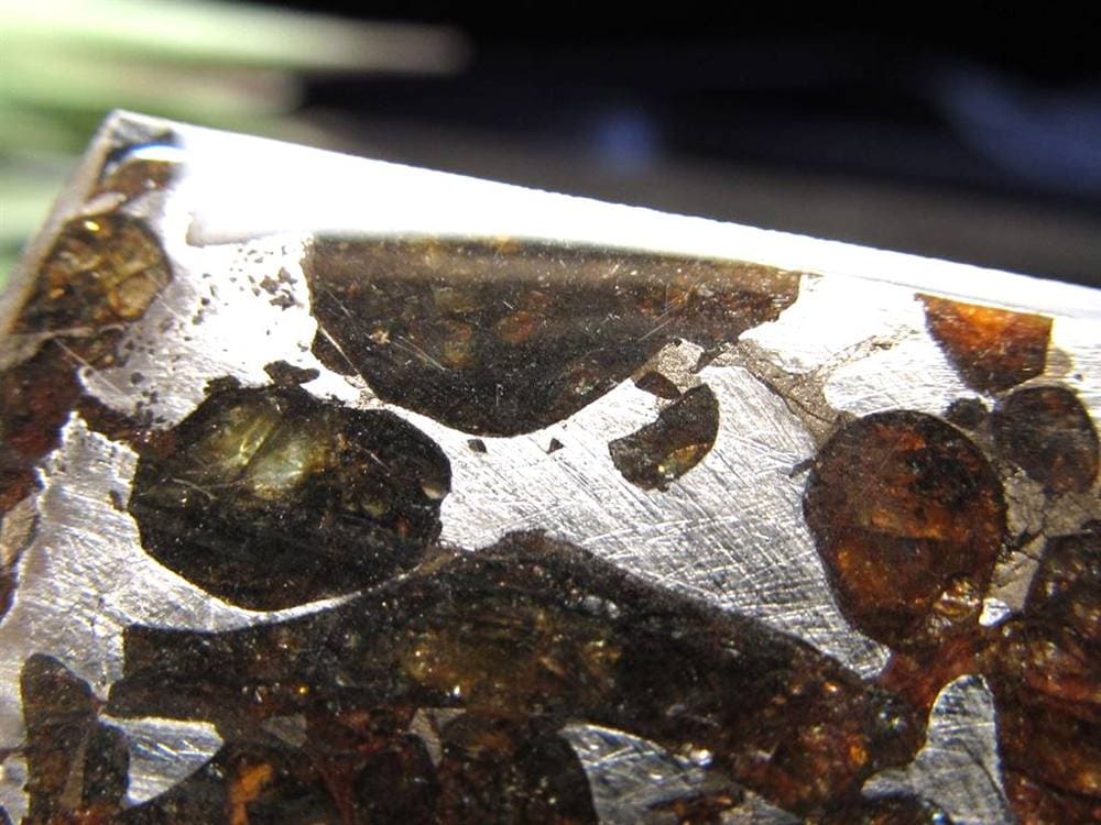 セリコ隕石 パラサイト隕石 プレート SERICHO 石鉄隕石