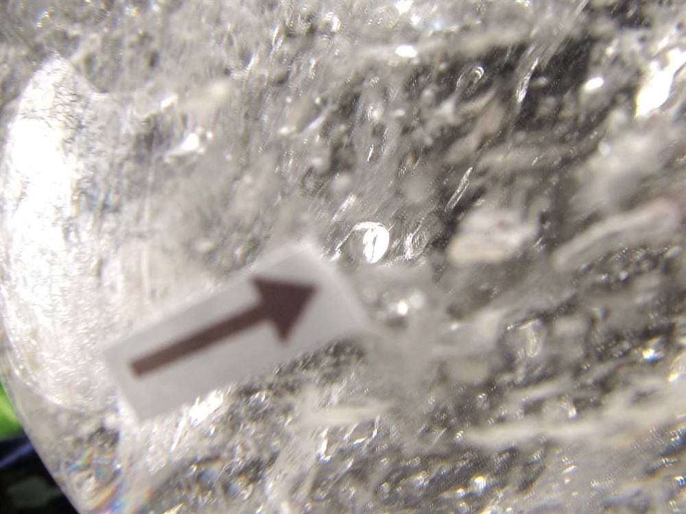 水入り水晶 丸玉 水晶 クォーツ 天然石