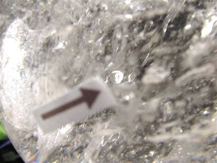 水入り水晶 丸玉 水晶 クォーツ 天然石