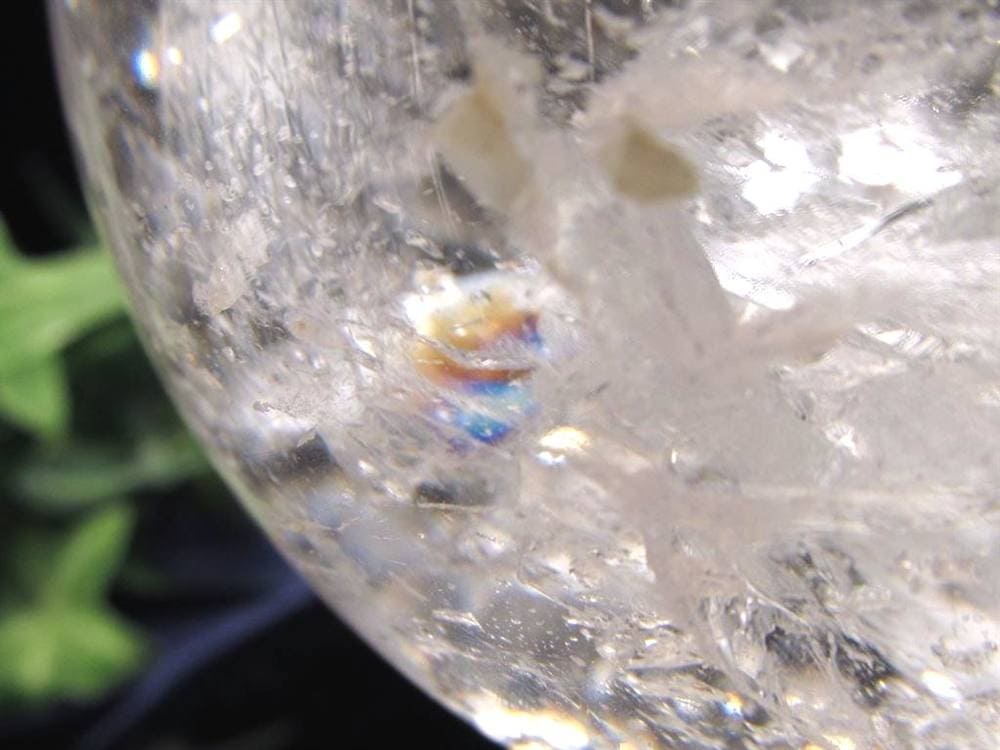 水入り水晶 丸玉 水晶 クォーツ 天然石