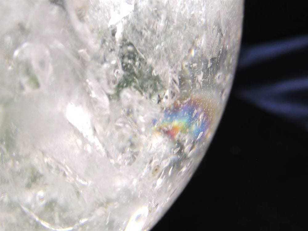 水入り水晶 丸玉 水晶 クォーツ 天然石