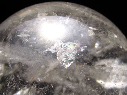 水入り水晶 丸玉 水晶 クォーツ 天然石