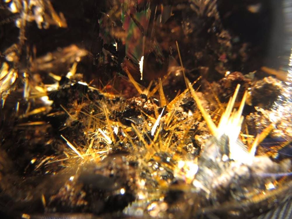 ゴールドルチルクォーツ ルチレイテッドクォーツ スモーキークオーツ スフィア 丸玉