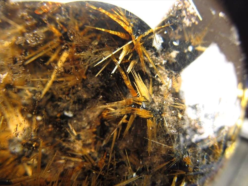 ゴールドルチルクォーツ ルチレイテッドクォーツ スモーキークオーツ スフィア 丸玉