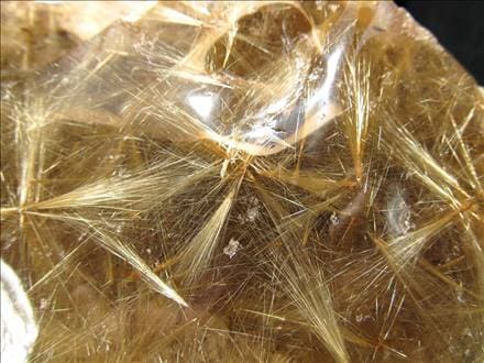 ゴールドルチル ルチルクォーツ 結晶 原石 金針