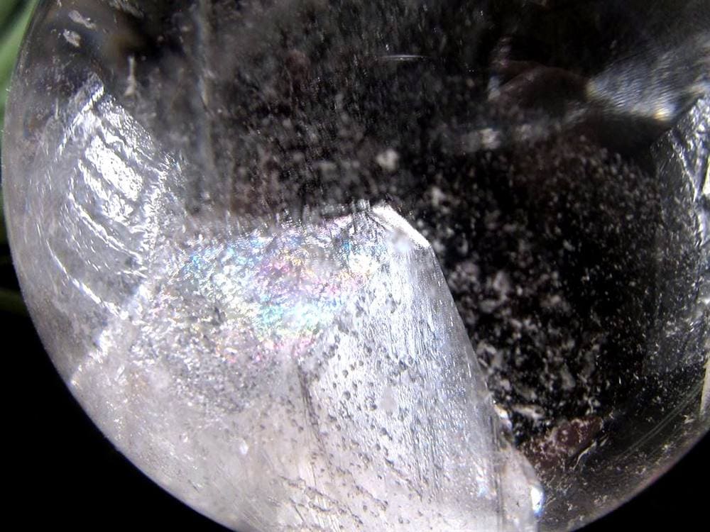 クォーツインクォーツ 丸玉 スフィア 貫入水晶 マニフェストクォーツ