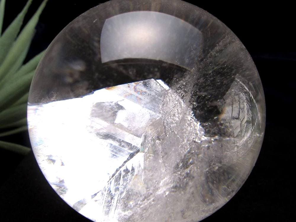 クォーツインクォーツ 丸玉 スフィア 貫入水晶 マニフェストクォーツ