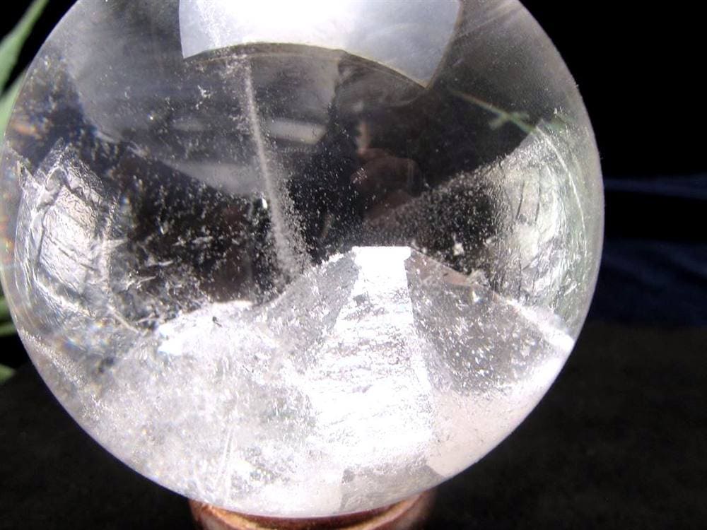 クォーツインクォーツ 丸玉 スフィア 貫入水晶 マニフェストクォーツ
