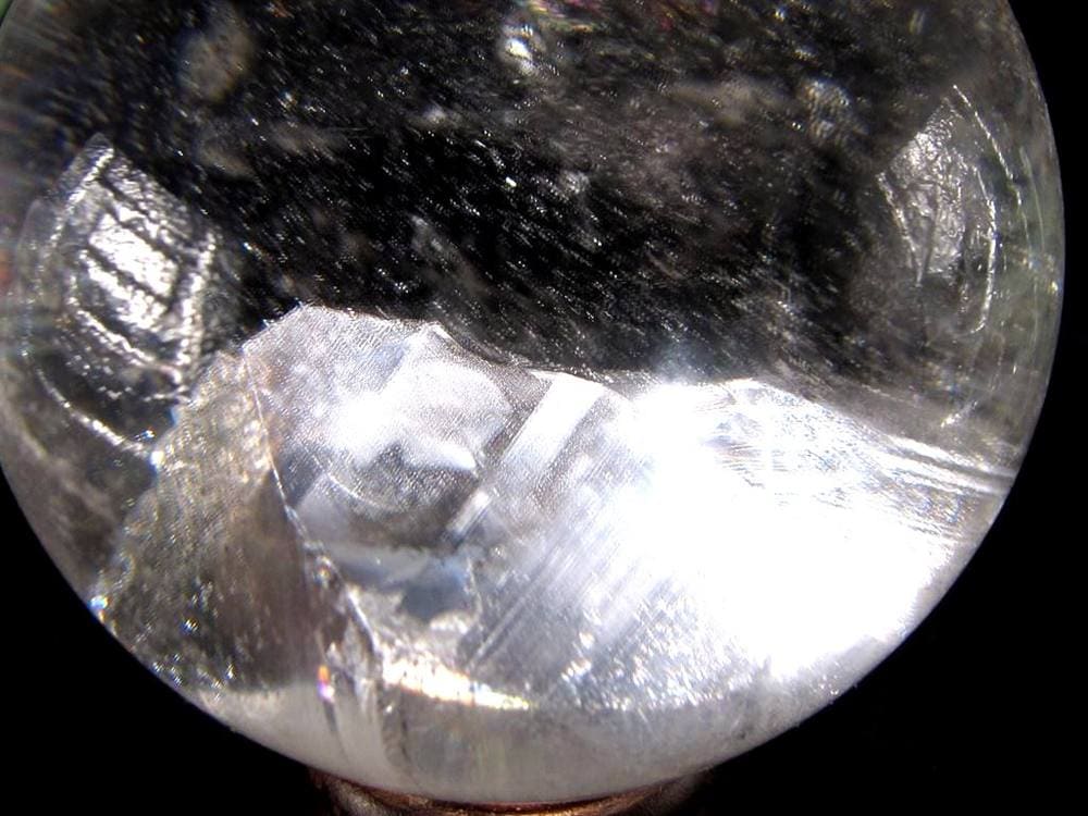 クォーツインクォーツ 丸玉 スフィア 貫入水晶 マニフェストクォーツ