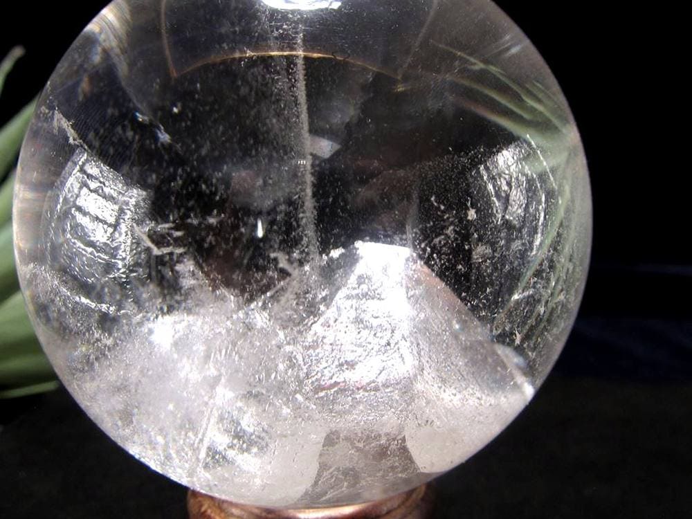クォーツインクォーツ 丸玉 スフィア 貫入水晶 マニフェストクォーツ