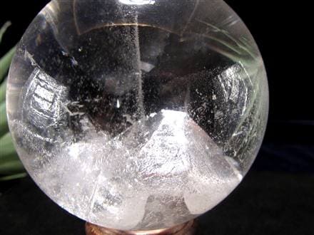 クォーツインクォーツ 丸玉 スフィア 貫入水晶 マニフェストクォーツ
