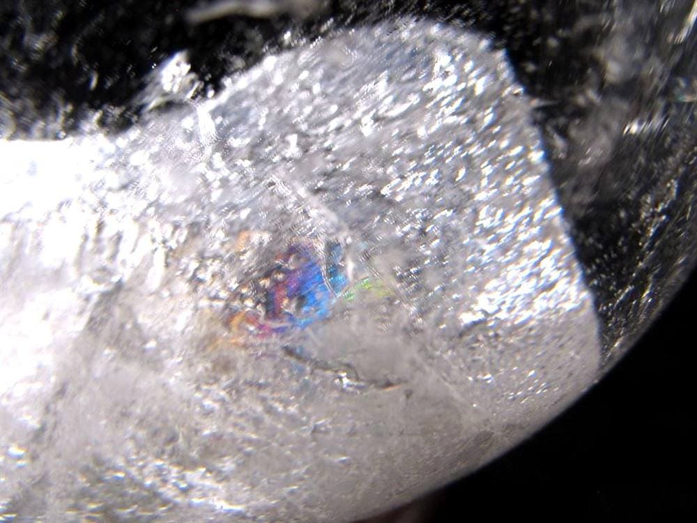 クォーツインクォーツ 丸玉 スフィア 貫入水晶 マニフェストクォーツ
