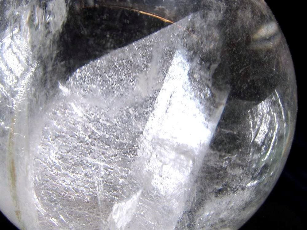 クォーツインクォーツ 丸玉 スフィア 貫入水晶 マニフェストクォーツ