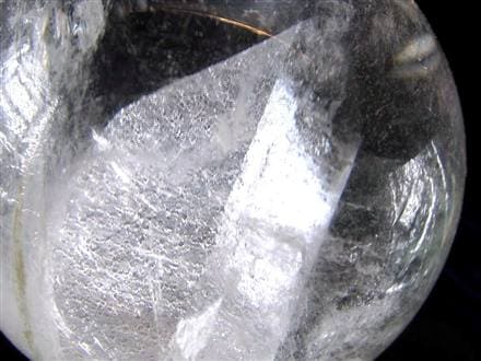 クォーツインクォーツ 丸玉 スフィア 貫入水晶 マニフェストクォーツ