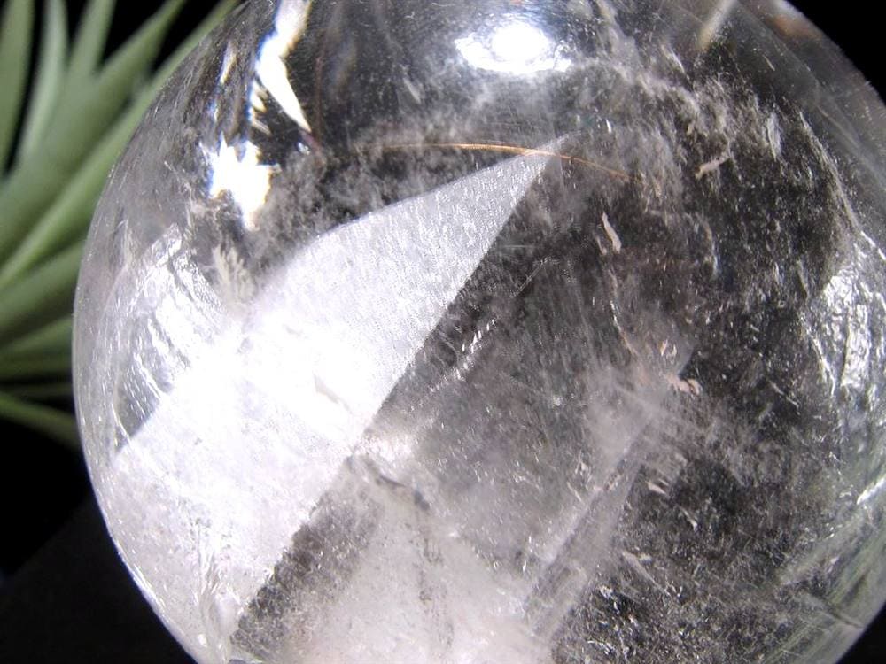 クォーツインクォーツ 丸玉 スフィア 貫入水晶 マニフェストクォーツ