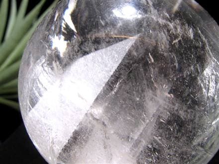 クォーツインクォーツ 丸玉 スフィア 貫入水晶 マニフェストクォーツ