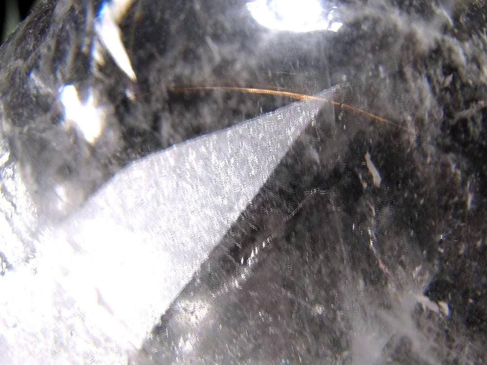 クォーツインクォーツ 丸玉 スフィア 貫入水晶 マニフェストクォーツ