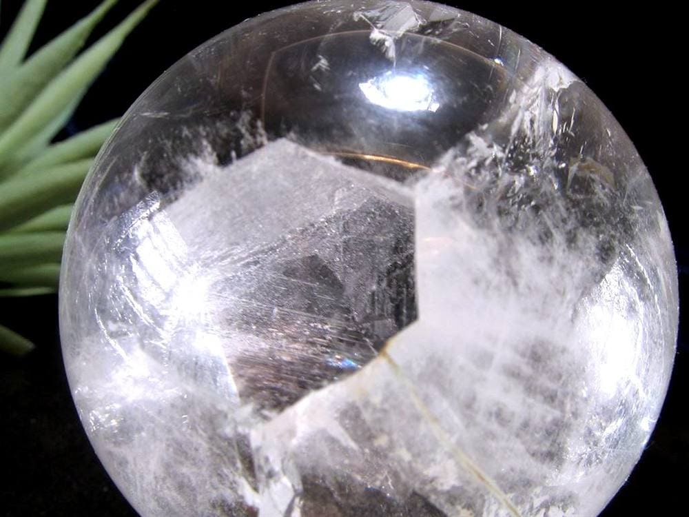 クォーツインクォーツ 丸玉 スフィア 貫入水晶 マニフェストクォーツ