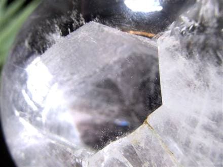 クォーツインクォーツ 丸玉 スフィア 貫入水晶 マニフェストクォーツ