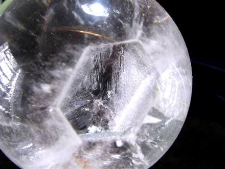 クォーツインクォーツ 丸玉 スフィア 貫入水晶 マニフェストクォーツ