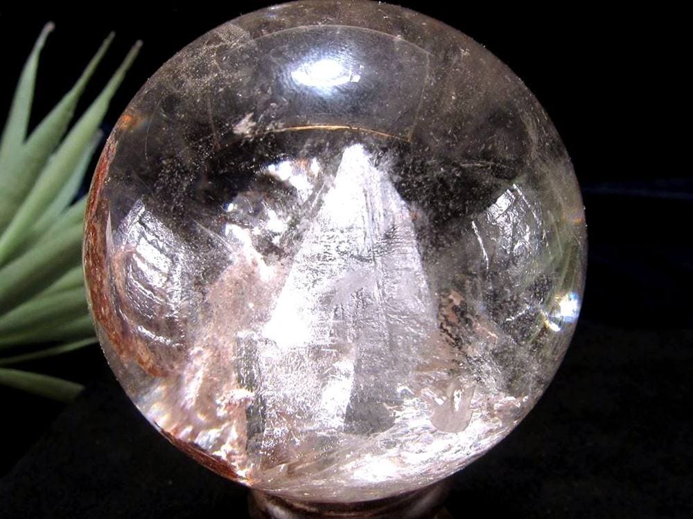 クォーツインクォーツ 丸玉 スフィア 貫入水晶 マニフェストクォーツ