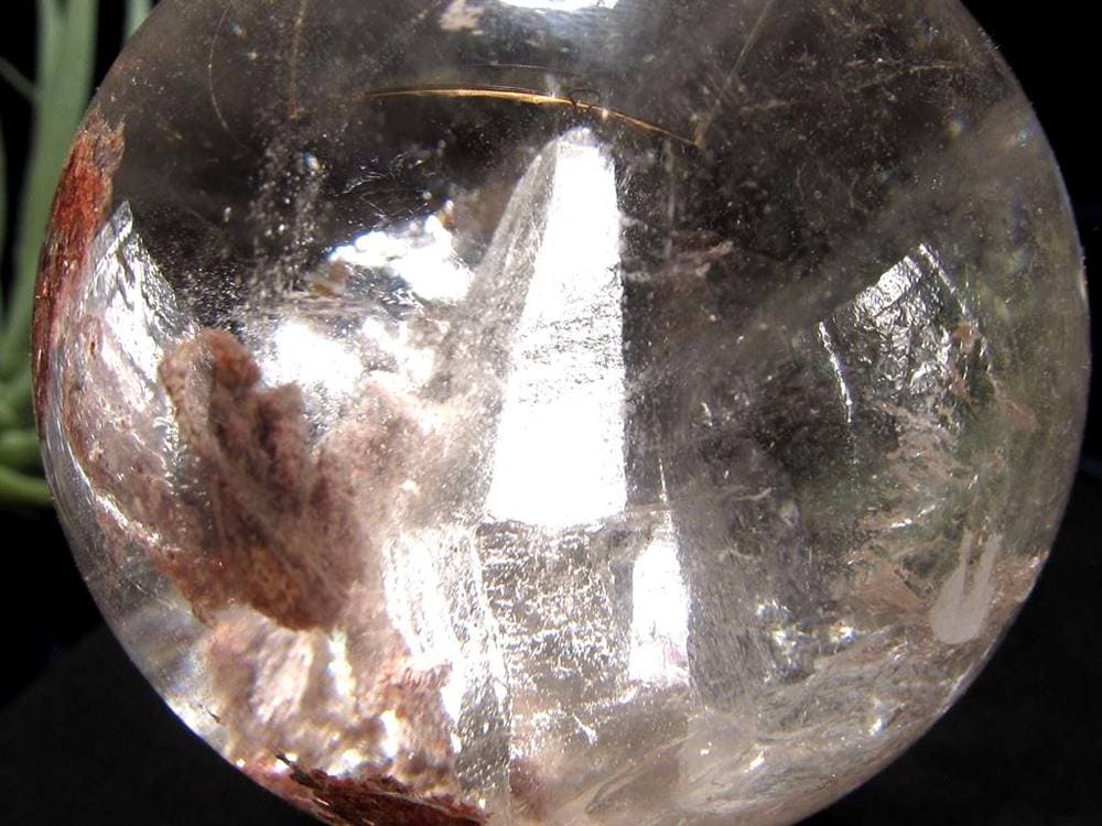 クォーツインクォーツ 丸玉 スフィア 貫入水晶 マニフェストクォーツ