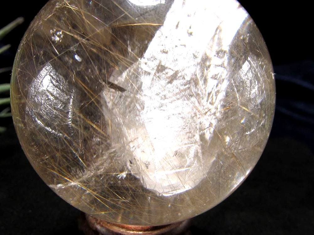 クォーツインクォーツ 丸玉 スフィア 貫入水晶 マニフェストクォーツ