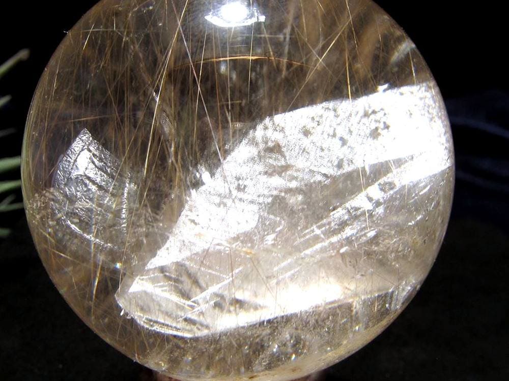 クォーツインクォーツ 丸玉 スフィア 貫入水晶 マニフェストクォーツ