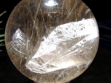 クォーツインクォーツ 丸玉 スフィア 貫入水晶 マニフェストクォーツ