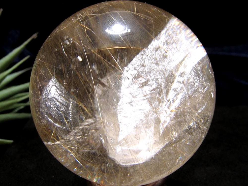 クォーツインクォーツ 丸玉 スフィア 貫入水晶 マニフェストクォーツ