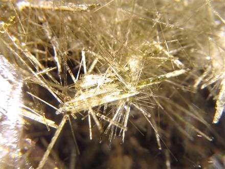 シルバールチルクォーツ 丸玉 スフィア 銀針水晶 ルチル