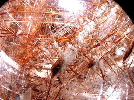 レッドルチルクォーツ 丸玉 スフィア 赤針水晶 ルチル