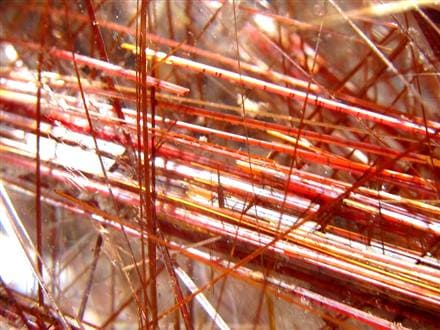 レッドルチルクォーツ 丸玉 スフィア 赤針水晶 ルチル