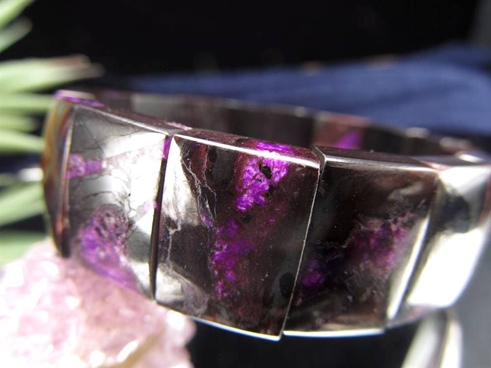 スギライト 杉石 ブレスレット 三大ヒーリングストーン リクトライト