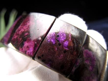 スギライト 杉石 ブレスレット 三大ヒーリングストーン リクトライト