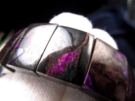 スギライト 杉石 ブレスレット 三大ヒーリングストーン リクトライト