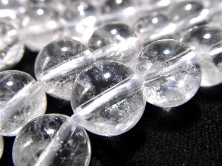 サインジ ヒマラヤ 水晶 クォーツ クリスタル 本水晶 ビーズ連 連材