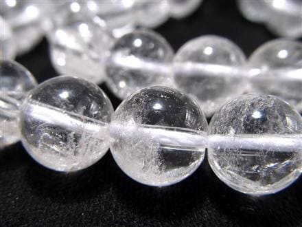 サインジ ヒマラヤ 水晶 クォーツ クリスタル 本水晶 ビーズ連 連材