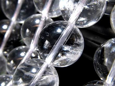 サインジ ヒマラヤ 水晶 クォーツ クリスタル 本水晶 ビーズ連 連材