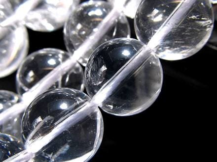 サインジ ヒマラヤ 水晶 クォーツ クリスタル 本水晶 ビーズ連 連材