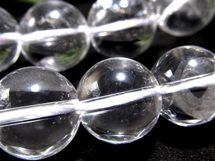 サインジ ヒマラヤ 水晶 クォーツ クリスタル 本水晶 ビーズ連 連材