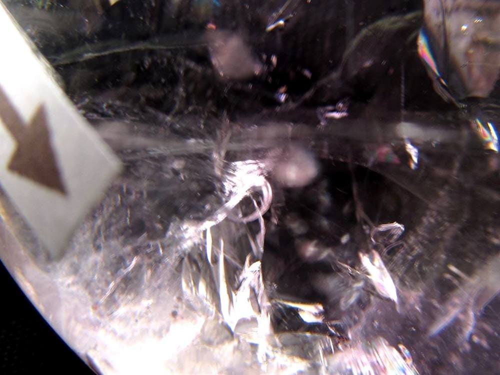 スーパーセブン 水入り水晶 タンブル ゲーサイト レピドクロサイト