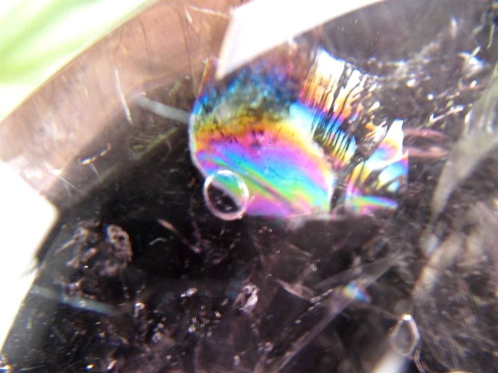 スーパーセブン 水入り水晶 タンブル ゲーサイト レピドクロサイト