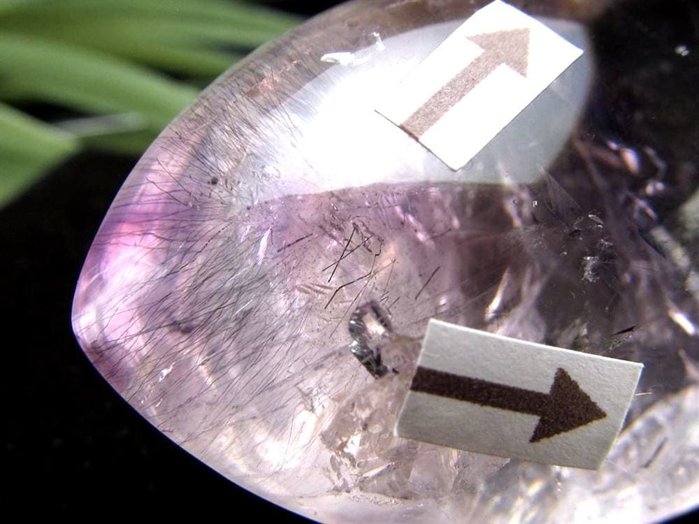 スーパーセブン 水入り水晶 タンブル ゲーサイト レピドクロサイト